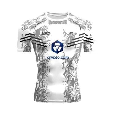 Imagem de Camiseta UFC De Secagem Rápida E Respirável Tamanho Grande Estilo Euro