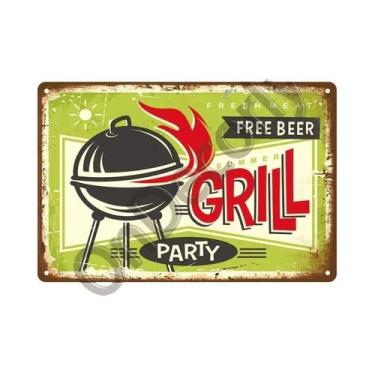 Imagem de Placa De Metal Vintage Para Bar, Pub, Clube, Caverna Do Homem, Arte De