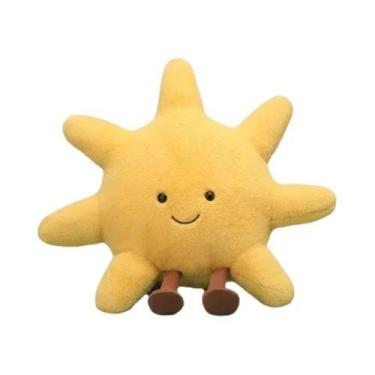 Imagem de Brinquedo De Pelúcia Macio E Fofo Em Formato De Maçã, Pera, Chifre De 