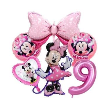 Imagem de Conjunto De Balões Mickey E Minnie Para Menina E Menino, Decoração De 
