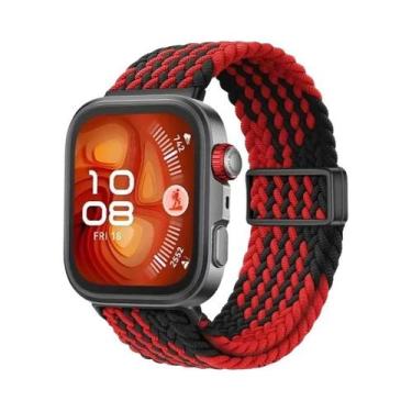 Imagem de Pulseira Magnética De Nylon Respirável Para Huawei Watch Fit 4/3 4 pro