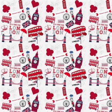 Imagem de Papel Parede Ônibus Londres Ponte Cabine Telefônica London