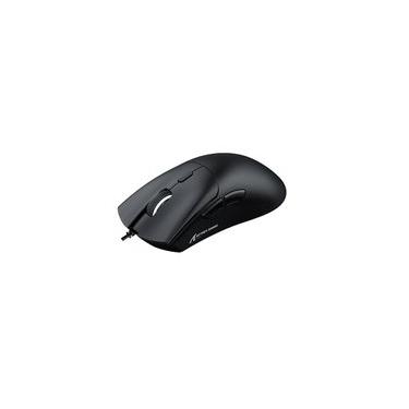 Imagem de Mouse Gamer com Fio Attack Shark R1 Ultraleve e design Ergonômico, 12.800 DPI, 6 Botões - Preto