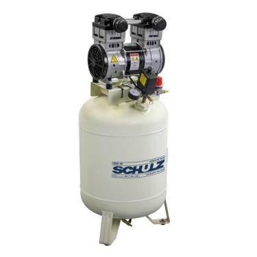 Imagem de Compressor Schulz Csd 10 60 Lts 120 Lbs 2 Cv 220v Isento De óleo