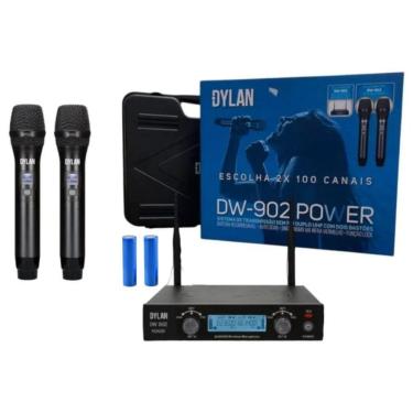 Imagem de Microfone Dylan De Transmissao Sem Fio Dw-902