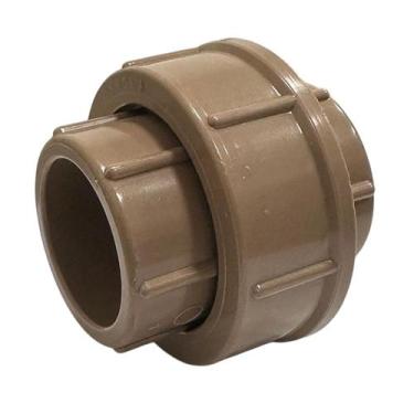 Imagem de Conexao Luva Uniao Pvc Marrom 32mm 1" Liso/ Liso - Krona