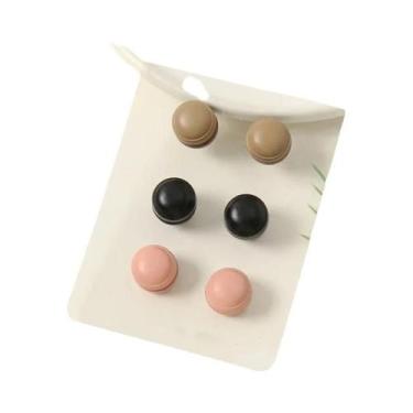 Imagem de Broches Magnéticos Para Hijab Em Cores Candy, 6 Pares, Acessórios Deco