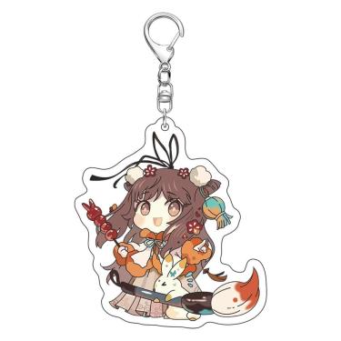 Imagem de Pingente de chaveiro Tomb Raider Hei Xiezi Wu Xie em acrílico