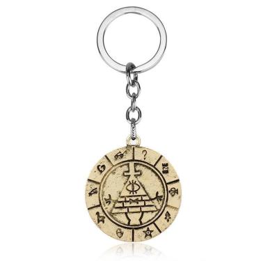 Imagem de Chaveiro Gravity Falls Bill Cipher Symbol Alloy