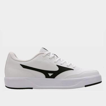 Imagem de Tênis Mizuno City Wall Masculino, Branco, Preto, 37