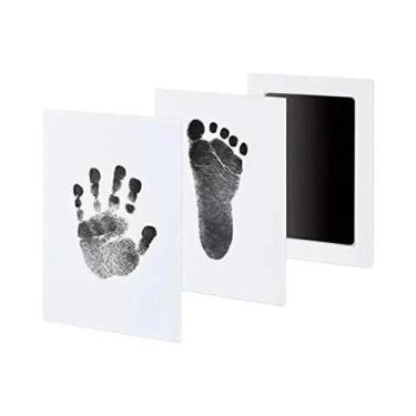 Imagem de Kit De Impressão De Patas De Gato E Cachorro Sem Tinta, Não Tóxico, Se