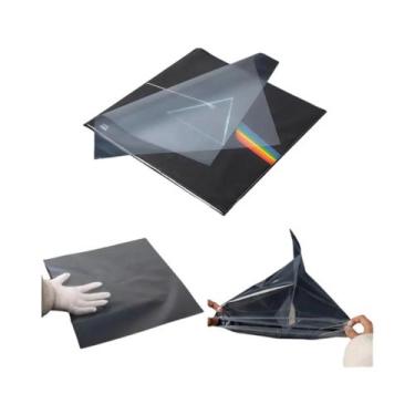 Imagem de Capas De Vinil Transparentes Para Discos (50 Unidades) Sem Aba De Veda