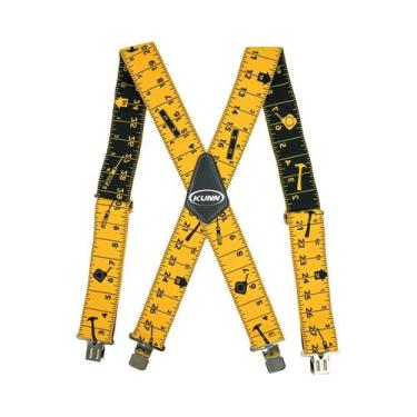 Imagem de Suspensórios Masculinos Elásticos Com Fita Métrica E Clipe Reforçado K