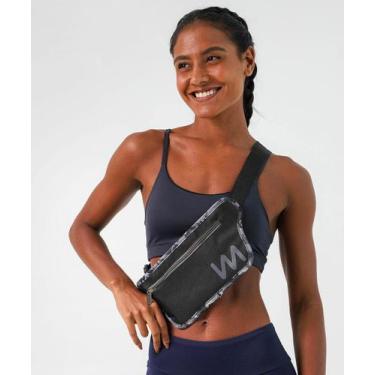 Imagem de Pochete Feminina Camuflada Marisa Preto-06064, UN, Preto