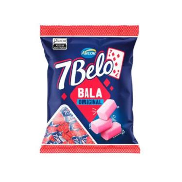 Imagem de Bala 7 Belo Framboesa Pct/ 500g - Arcor