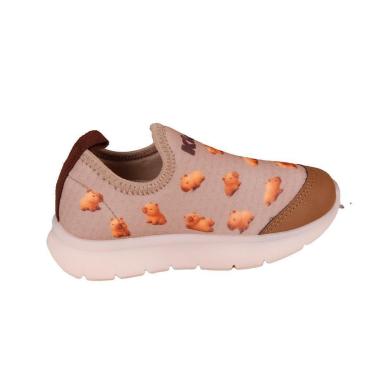 Imagem de Tênis Menina Calce Fácil Casual Kidy 0201209 Capivara Led-Feminino
