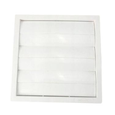 Imagem de Grade Externa Para Saída De Ar Auto Fechante Exautor 150mm 6" - Ferram
