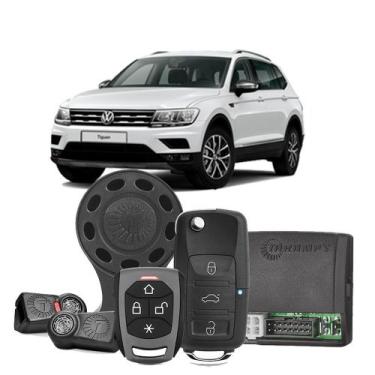 Imagem de Alarme Carro Taramps Tw 20ch G4 Chave Canivete VW Volks Tiguan