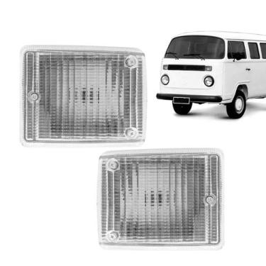 Imagem de Par Pisca VW Kombi Cristal 1976 a 2012 - JCV
