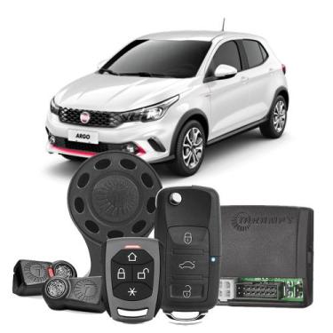 Imagem de Alarme Carro Taramps Tw 20ch G4 Chave Canivete Fiat Argo