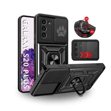 Imagem de Capa Capinha Armor Anti Choque Ring Luxo P/ Galaxy S20+ Plus - Champio