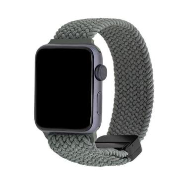 Imagem de Pulseira Tramada Com Fecho Magnético para Apple Watch 42/44/45/49 mm, 