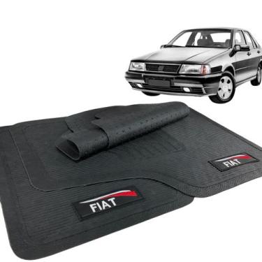 Imagem de Jogo Tapete Tempra 1992 a 1999 Borracha com Logo Fiat