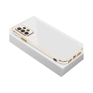 Imagem de Capa De Silicone Macia Com Revestimento Luxuoso Para Samsung A57 A56 A