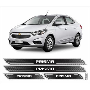 Imagem de Kit Soleira Diamante Prisma 2013/2019 Cromada Resinada - Resitank