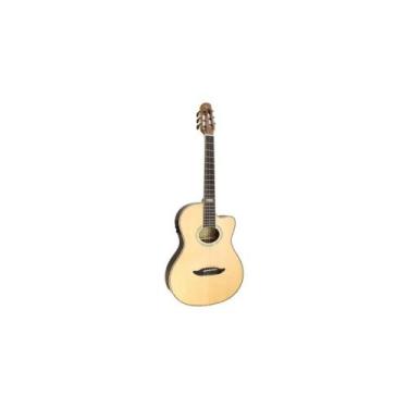 Imagem de VIOLÃO ELETROACÚSTICO GIANNINI FLAT CUTAWAY NYLON GNF-3 CEQ Cor: Natur