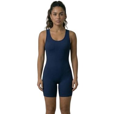 Imagem de Macaquinho Fitness Liso Vekyo Sem Bojo Suplex Roupa para Academia Treino Moda Feminina...