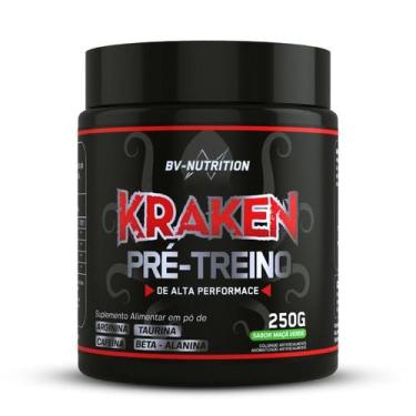 Imagem de Kraken Pré-Treino de alta performace - Po 250g - Bio Vittas, Morango