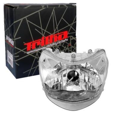 Imagem de Farol Pop 110i Bloco Optico Lente Cristal 2016 Até 2025 - Trilha