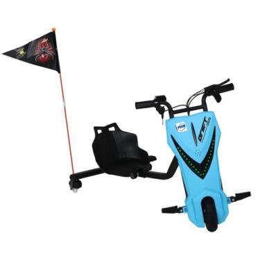 Imagem de Triciclo Elétrico Drift 36V 250W Bel Suporta até 120kg para Diversão c