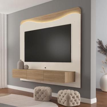 Imagem de Painel Orgânico para TV até 75 Polegadas com LED MDF 200cmx168cm Led O
