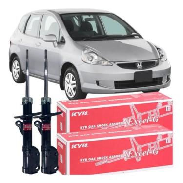 Imagem de Kit Amortecedor Dianteiro Honda Fit 2003 Á 2008 - KAYABA