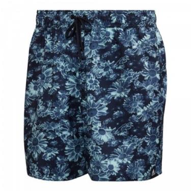 Imagem de Shorts Adidas Natação Unitefit Masculino, Preto, Azul, M
