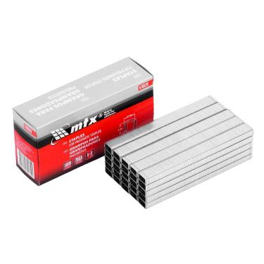Imagem de Grampos para Grampeadores Pneumáticos 6mm 5000 Peças Tipo 20GA Fixação Profissional Vermelho Mtx