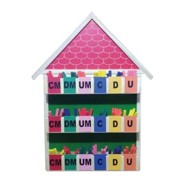 Imagem de Brinquedo Educativo Quadro Valor Real 90 Peças de Madeira Sonho de Criança