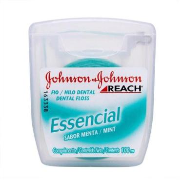 Imagem de Fio Dental Johnson e Johnson Reach Essencial Menta 100m