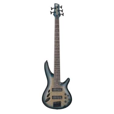 Imagem de Contrabaixo Ibanez SRD905 CTL Cosmic Blue Ativo/Passivo 5 Cordas