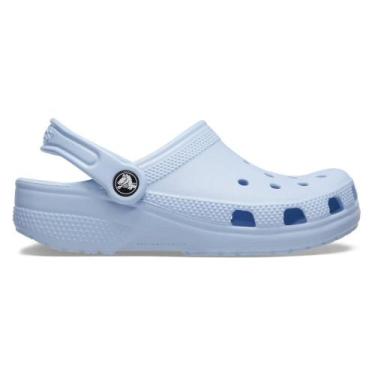 Imagem de Sandália crocs classic clog kids blue calcite, 27, Blue calcite