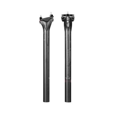 Imagem de Poste De Selim Em Carbono Preto Fosco 27.2 31.6mm 400mm Leve Para Bici