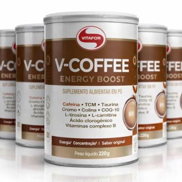 Imagem de KIT 5  V-Coffe Vitafor Energy Boost 220g