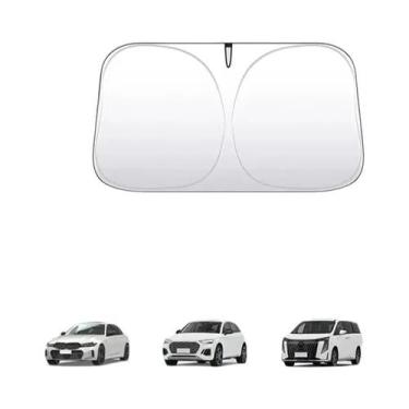 Imagem de Protetor Solar UV Dobrável Para Carro, Visor Para Para-brisa, Acessóri