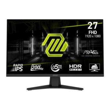 Imagem de Monitor Gamer Msi Mag 27 200hz 0.5ms Fhd Rapid Ips 101% Srgb Preto