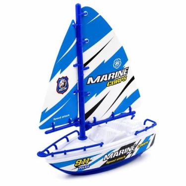 Imagem de Brinquedo Barco A Vela Com Motor Eletrico Vai na Piscina - Wellkids