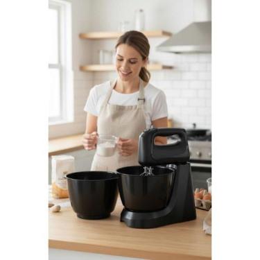 Imagem de Batedeira Mini Chef 400W 4 Velocidades C/ 2 Tigelas 4L - Congratulatio