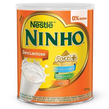 Imagem de Ninho Pó Zero Lactose 700G Composto Lácteo Ninho Forti