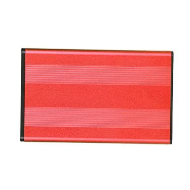 Imagem de Estojo para disco rígido, plug and play Altamente durável, Compartimento para disco rígido para casa para o escritório para viagens(vermelho)